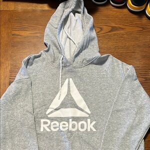 Reebok Light Gray Pullover Hoodie